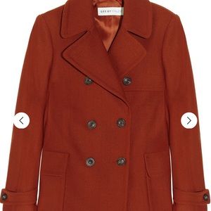 See by Chloe camel wool coat